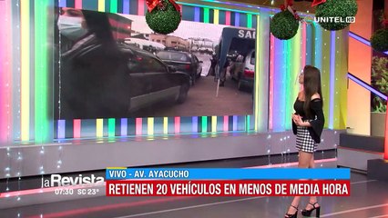 Remolcan vehículos que no cuentan con las medidas de bioseguridad en Cochabamba