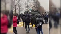 Disturbios y protestas en Kazajistán tras la dimisión del Gobierno