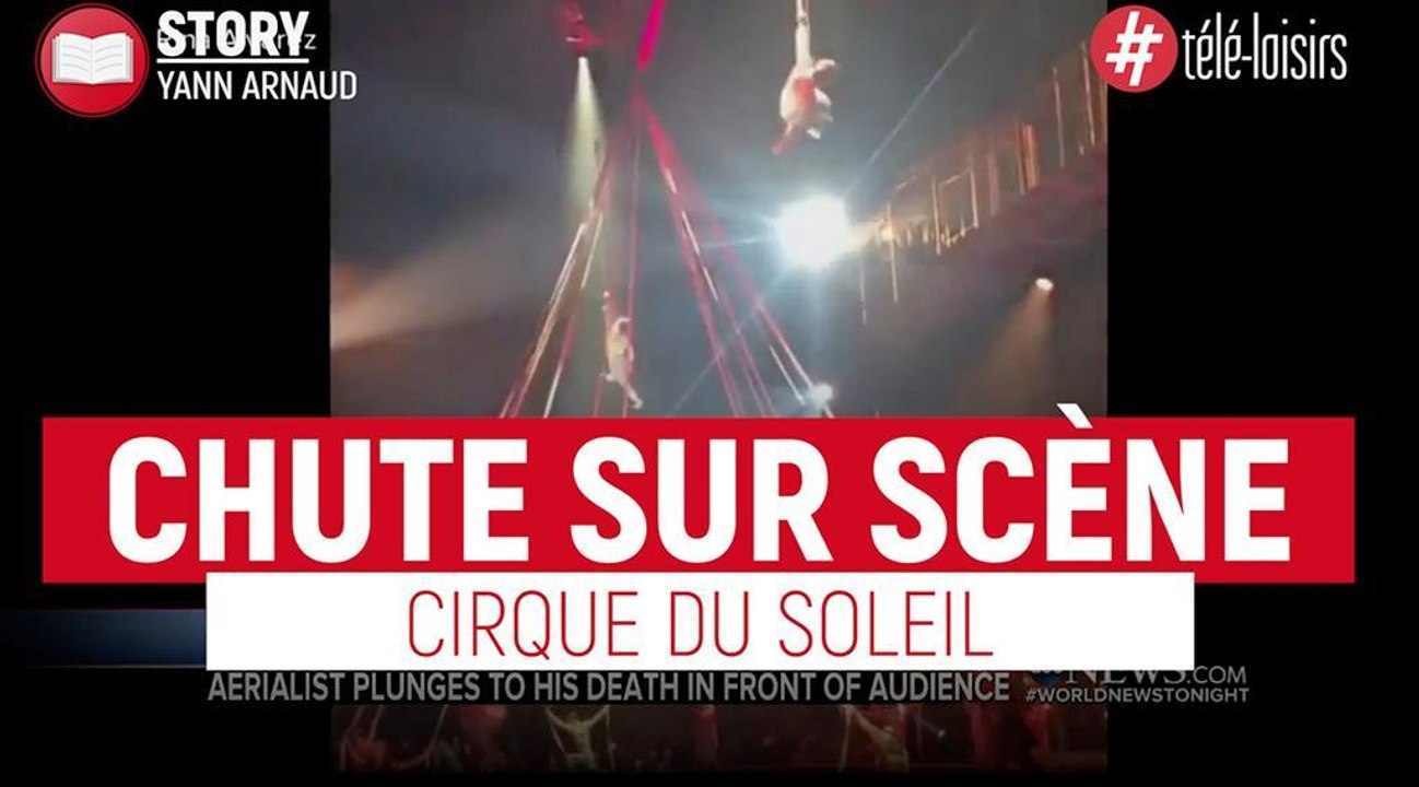 Cirque du Soleil : un jeune acrobate français, Yann Arnaud, décède après une chute sur scène