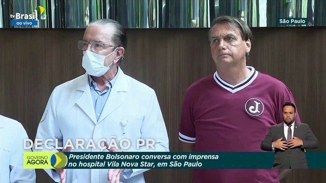 Bolsonaro recebe alta hospitalar e médico diz que presidente vai fazer 'dieta especial'