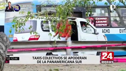 Panamericana Sur: intervienen a colectivos con placas adulteradas y sin SOAT