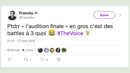 The Voice : que pensent les internautes du concept de l'audition finale ?