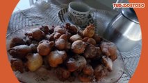 Bolinho de chuva com fubá