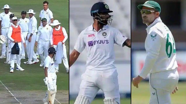 IND Vs SA : KL Rahul Lost His Control | KL Rahul vs Dean Elgar| Oneindia Telugu