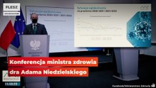 Konferencja ministra zdrowia dra Adama Niedzielskiego