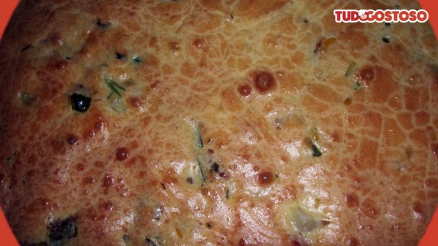 Torta salgada fofinha de atum