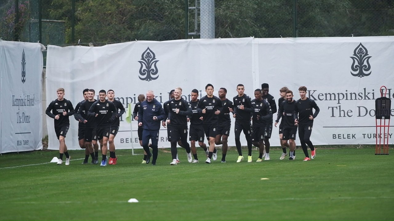 Le Sporting Charleroi en stage d'hiver - jour 2