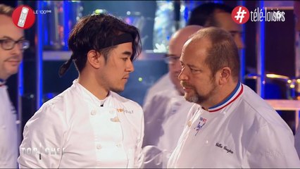 Geoffrey se fait sévèrement recadrer dans Tof Chef