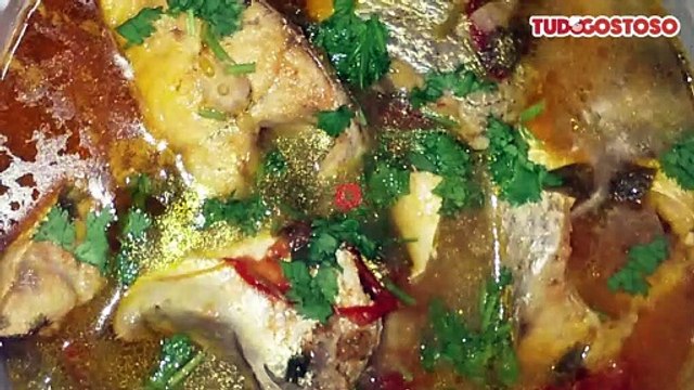 Peixe cozido maranhense