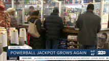 Powerball jackpot estimated at $610 million