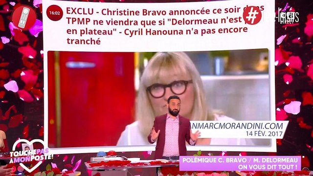 TPMP : Cyril Hanouna explique le clash entre Christine Bravo et Matthieu Delormeau !
