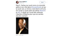 Pluie d'hommages sur Twitter après la mort de l'acteur de House of Cards Reg E. Cathey