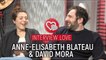 Scènes de ménages : Anne-Elisabeth Blateau et David Mora (Emma et Fabien) parlent d'amour