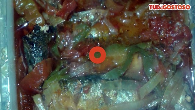 Sardinha na panela de pressão (igual as de lata do mercado)