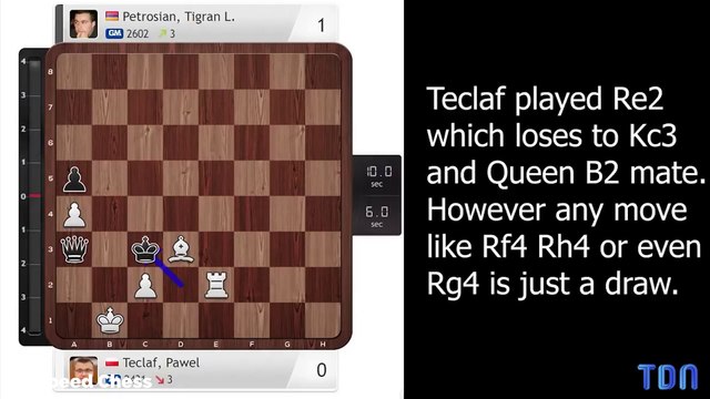 Un joueur d'échecs devient viral après être tombé de sa chaise après une défaite en compétition