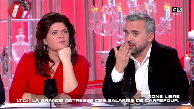 Les larmes d'Alexis Corbière dans Les terriens du dimanche