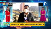 Primer feminicidio en Arequipa en 2022: jovencita de 18 años fue asesinada por su pareja