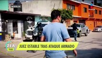 Reportan estable a juez federal agredido a balazos en Jiutepec