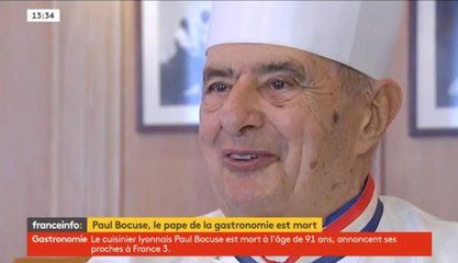 Paul Bocuse est mort : le pape de la gastronomie s'est éteint à 91 ans