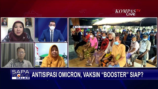 Omicron di Indonesia Sentuh 254 Kasus, Vaksin Booster Segera Diberikan?