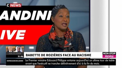 Victime de racisme, Babette de Rozières raconte sa terrible agression dans Morandini Live