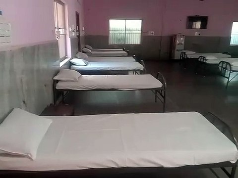 कर्नाटक : मुख्य आयुक्त ने किया कोविड देखभाल केंद्र का निरीक्षण