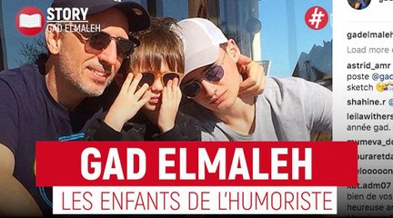 Gad Elmaleh : ses deux enfants Noé et Raphaël