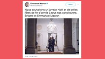 Brigitte et Emmanuel Macron, Karine Le Marchand, Cyril Féraud… Les adorables vœux de Noël des personnalités françaises