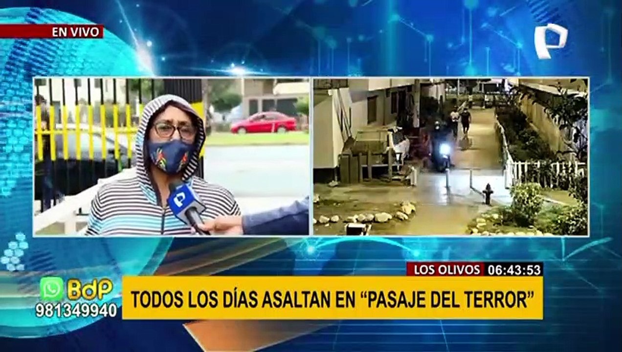Vecinos de Los Olivos piden a alcalde de SMP que solicite declarar vecindario en emergencia