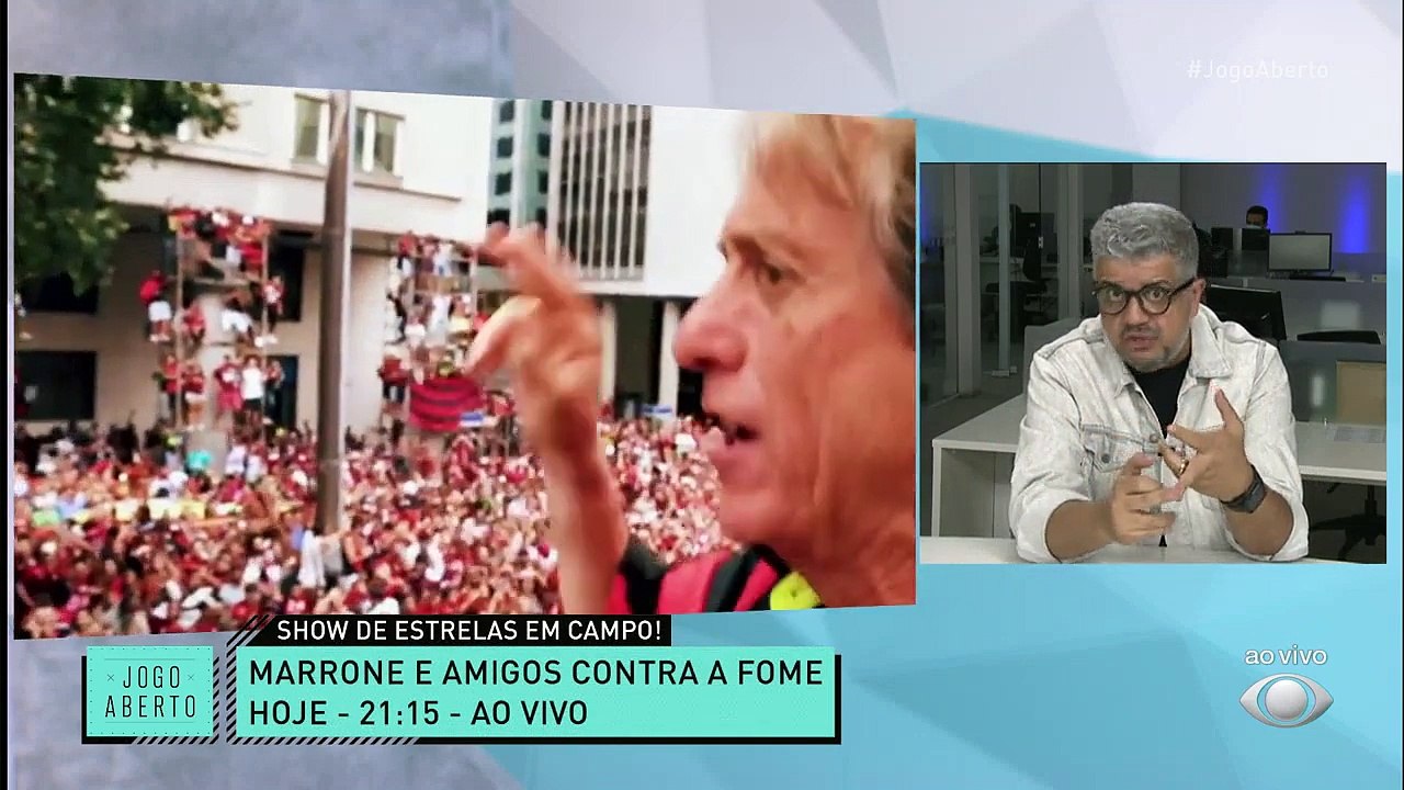 DEBATE TRETA! SE LIGA que o Héverton Guimarães trouxe novas informações sobre o novo técnico do Atlético-MG. Segundo HG, a situação está entre Jorge Jesus e Carlos Carvalhal. #JogoAberto
