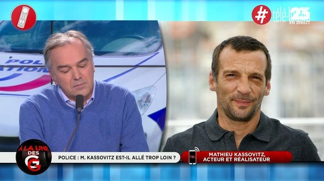 Mathieu Kassovitz en remet une couche sur la police dans Les Grandes Gueules