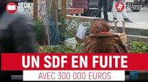 A Roissy, un SDF fouille les poubelles et s'empare de 300 000 euros…
