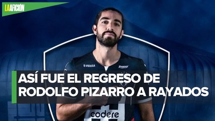 Rodolfo Pizarro regresa al Monterrey para el Clausura 2022 de la Liga MX