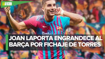 El Barcelona a vuelto con la presentación de Ferran Torres _ El ángulo Seefoo