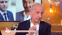 C à vous : Jean-Michel Aphatie se moque de l'intervention d'Emmanuel Macron dans l'émission de Cyril Hanouna