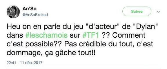 Les Chamois : les internautes pas très emballés par la nouvelle série de TF1...