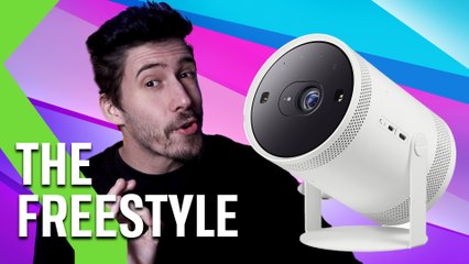 PROYECTOR + ALTAVOZ + SMART TV: así es SAMSUNG THE FREESTYLE
