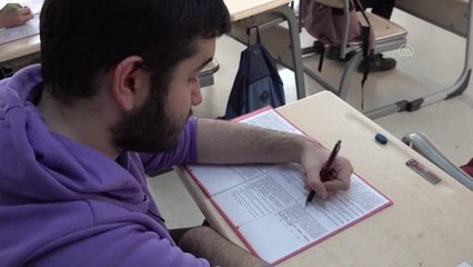 KAHRAMANMARAŞ - Öğrencilere deneme sınavı desteği