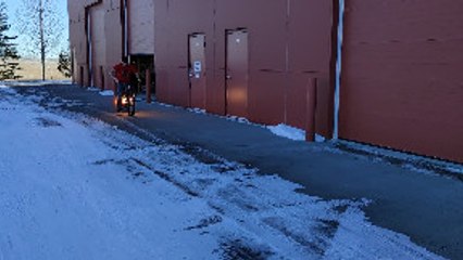 Electric Motorcycle Catches Fire