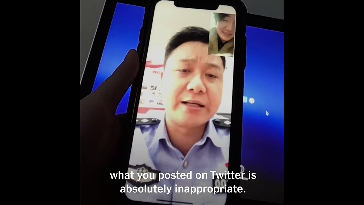 Une étudiante chinoise en Australie reçoit un appel de la police chinoise à cause de son compte Twitter