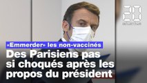 «Emmerder» les non-vaccinés: Des Parisiens réagissent aux propos de Macron