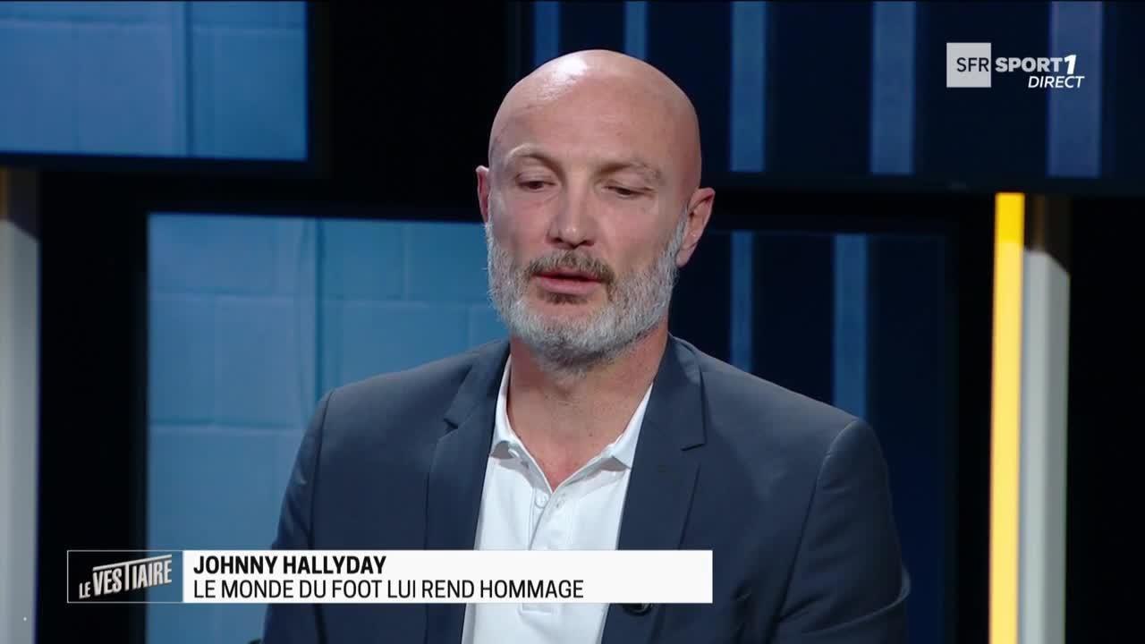 Frank Leboeuf (Le Vestiaire) : "Avec la mort de Johnny Hallyday, on a perdu notre Michael Jackson"