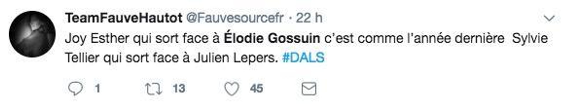 Danse avec les stars : les internautes furieux qu'Elodie Gossuin reste dans la compétition (REVUE DE TWEETS)