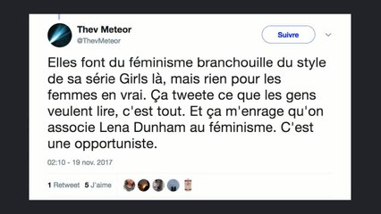 Lena Dunham défend un homme accusé de viol, les internautes la traitent d'hypocrite