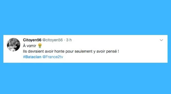 Revue de tweets : le futur téléfilm de France 2 sur le Bataclan crée la polémique