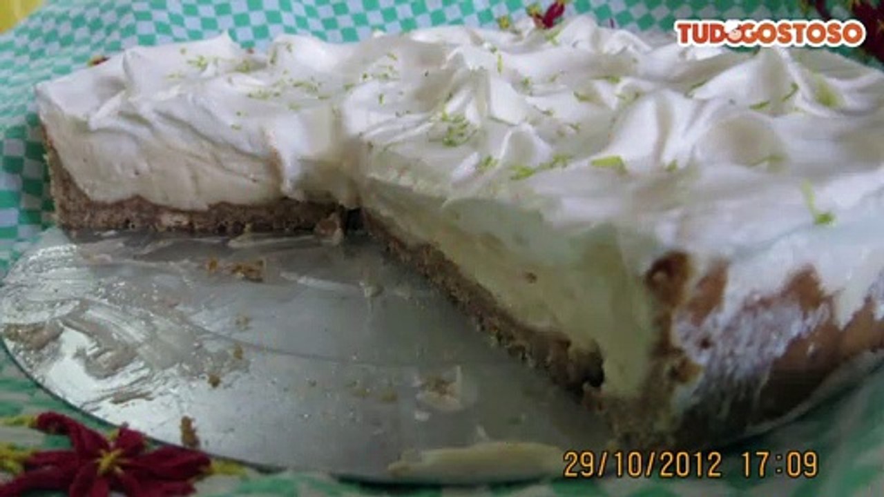 Torta de limão que dá certo