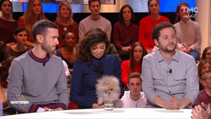 Quotidien : Nawell Madani dédie son film à son amie décédée et fond en larmes sur le plateau