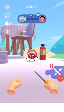 Hit Tomato 3D: Knife Master Level 11 | CASUAL AZUR GAMES | Gameplay FuN Games TV
