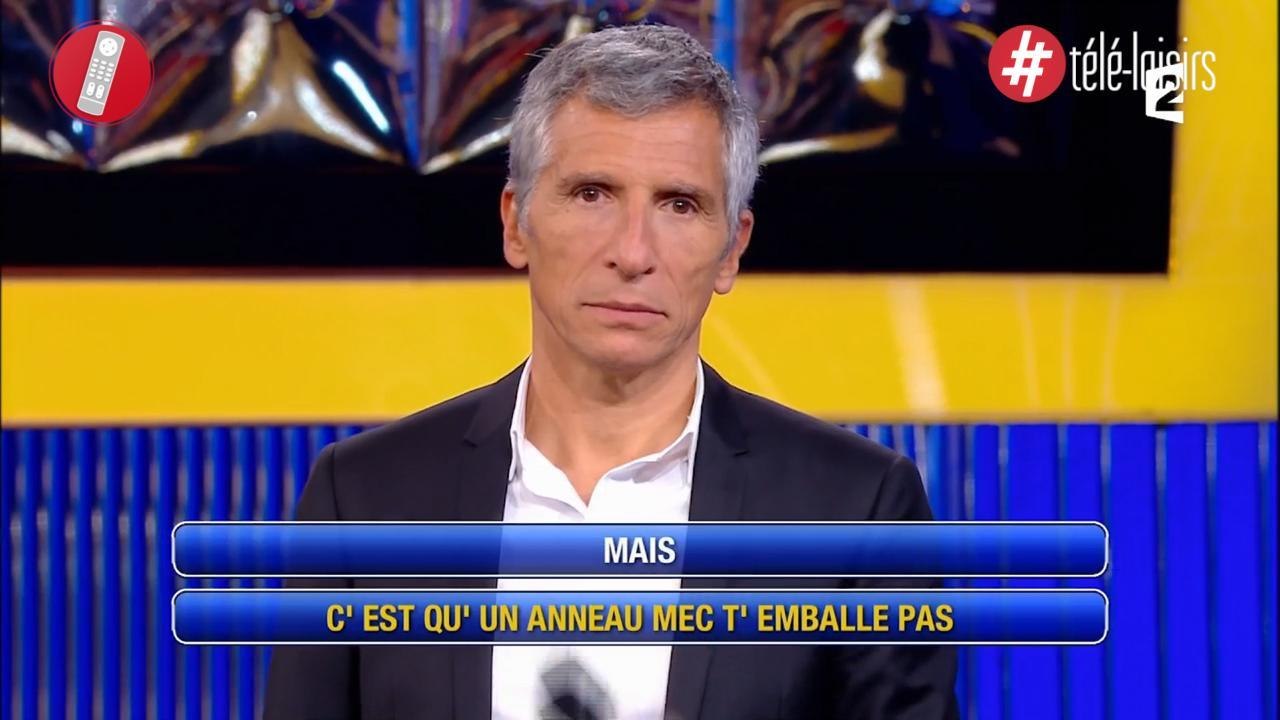 Nagui taclé sur son physique par Cruella, la voix-off de N'oubliez pas les paroles