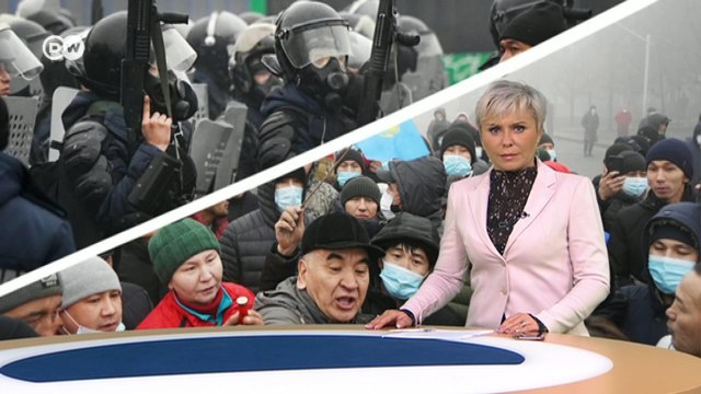 Беспорядки в Казахстане: куда делся Назарбаев и насколько опасно это для Путина? DW Новости (05.01.2022)